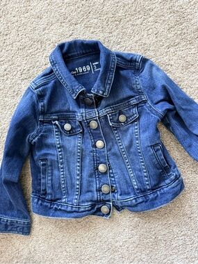 Baby GAP 1969 Kids' Dark Blue Denim Jacket
